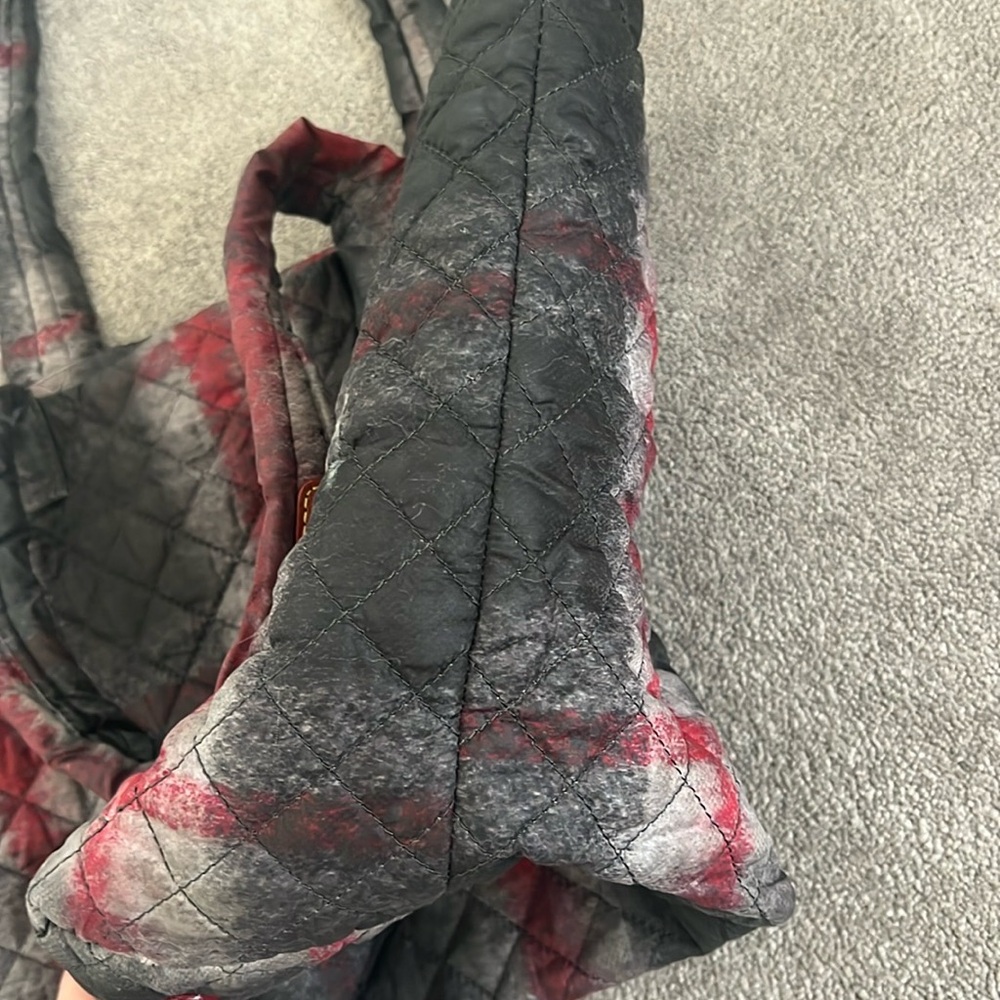 MZ Wallace redwood Plaid Quilted Tote - Picture 4 of 16